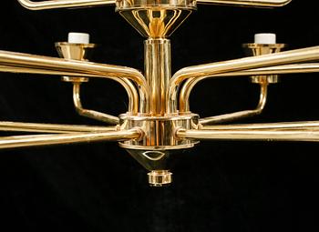 TAKLAMPA, T. Røste & Co., 1960-tal. Höjd ca 120 cm.