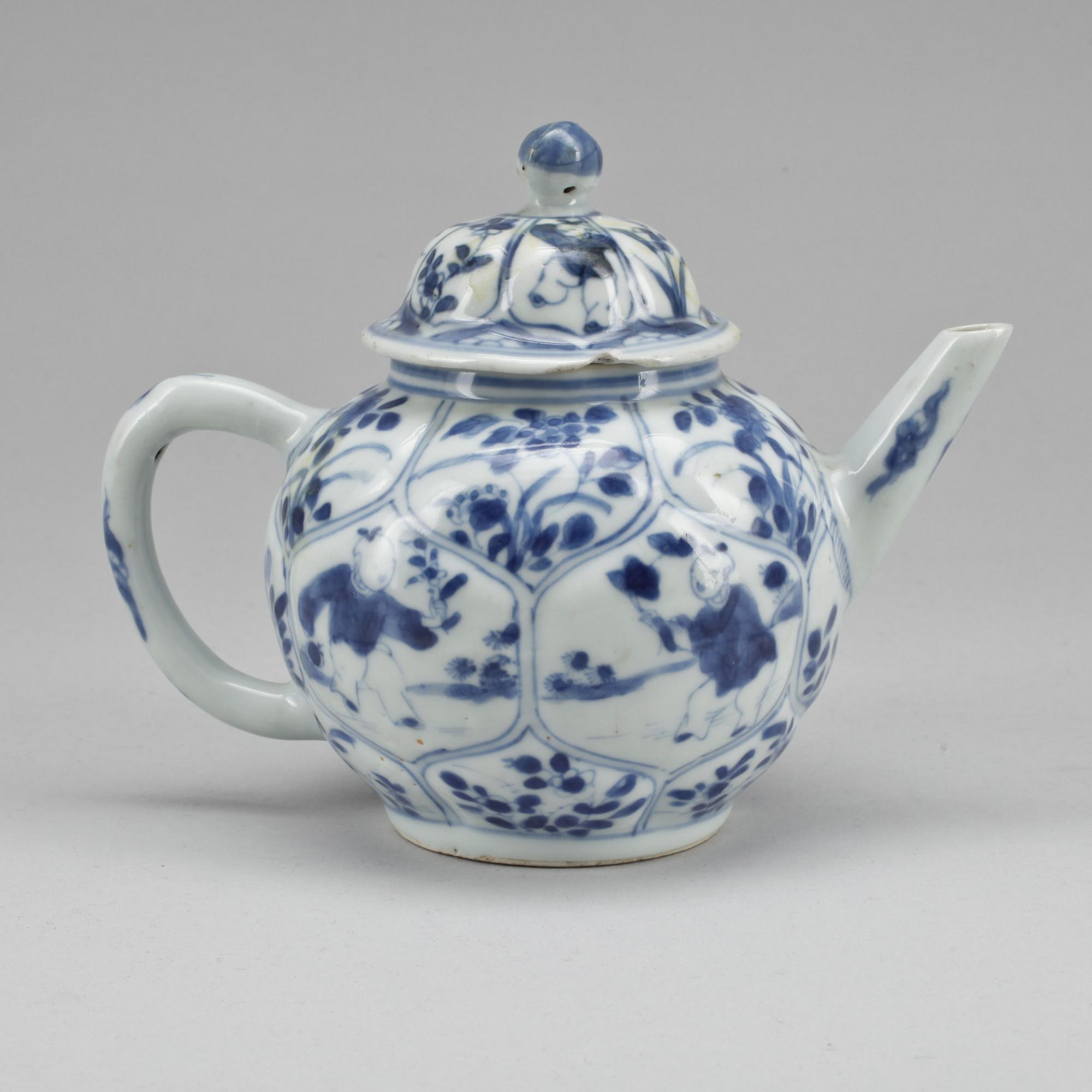 KANNA, porslin, Kina, Kangxi, (1662-1722).