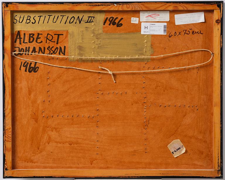 Albert Johansson, "Substitution III".