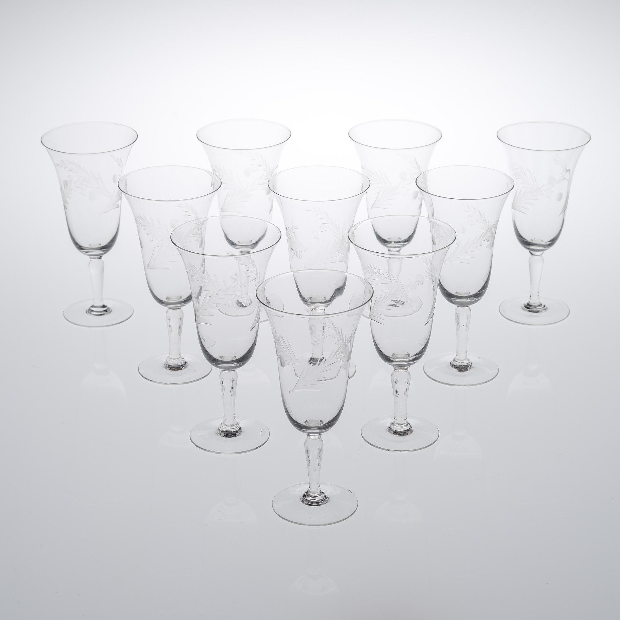 GLASSERVIS, 48 DELAR, 1930-tal.