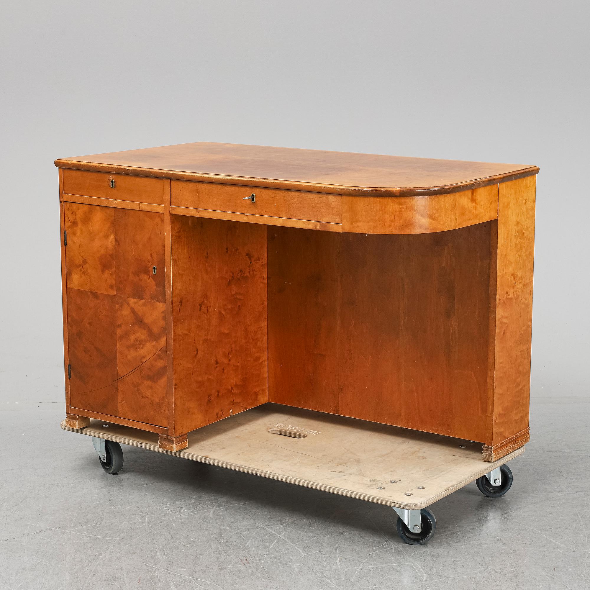 A 1930's writing desk.