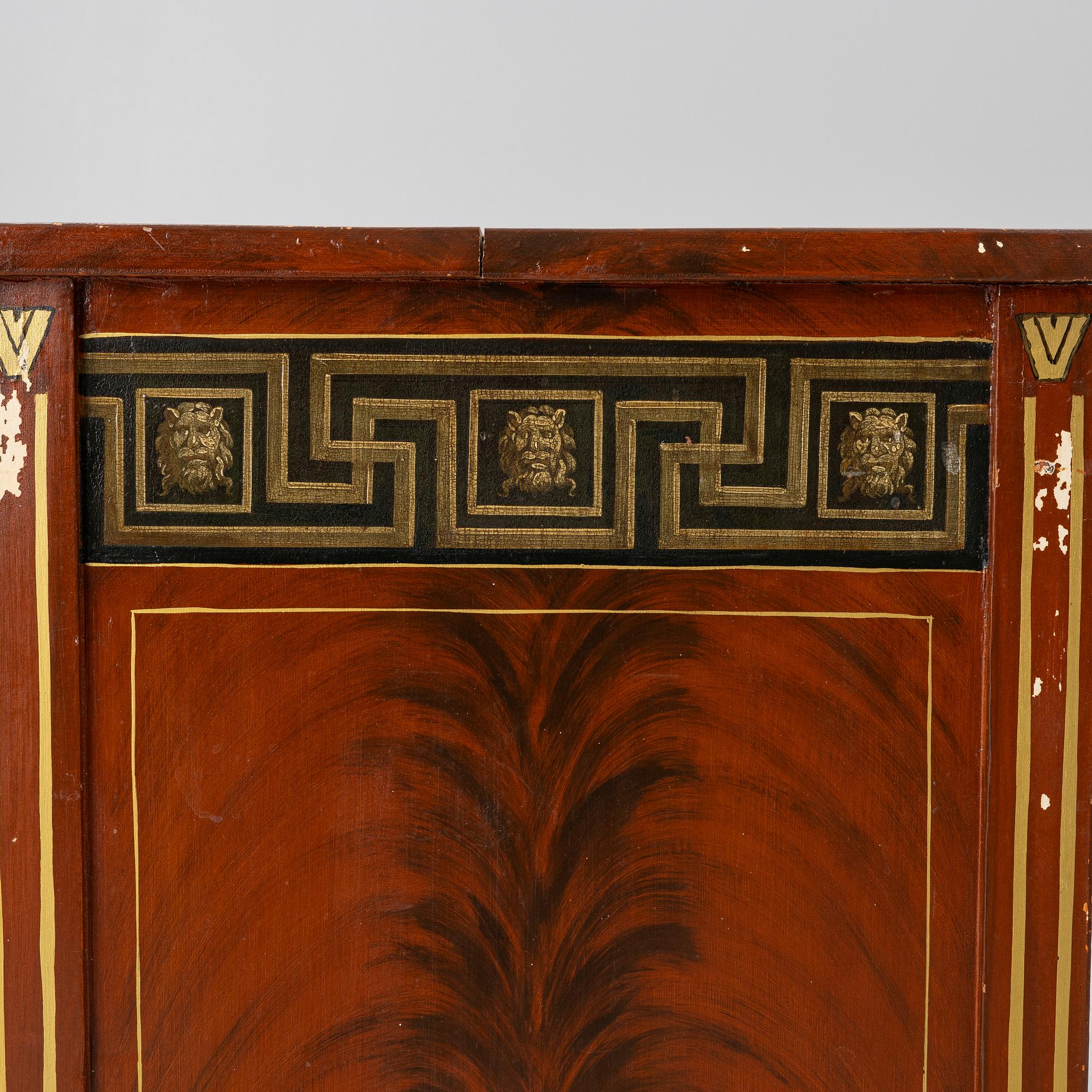 A late Gustavian commode from J. N. Asplinds workshop in Falun (1785-1820).