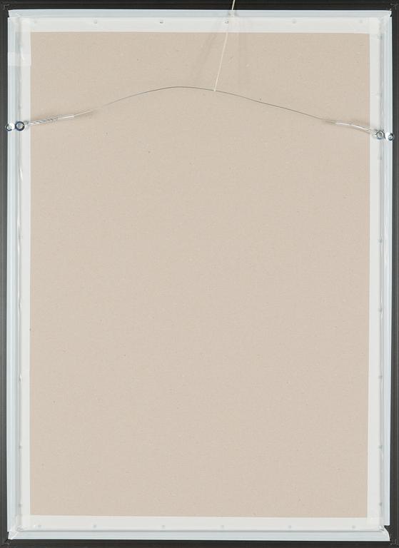 Leena Luostarinen, litografi, signerad och daterad 1992, numrerad 28/100.