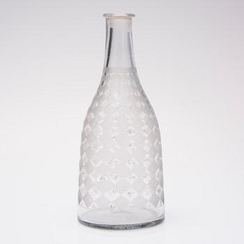 KARAFF, glas, empire, troligen Ryssland 1800-talets början.