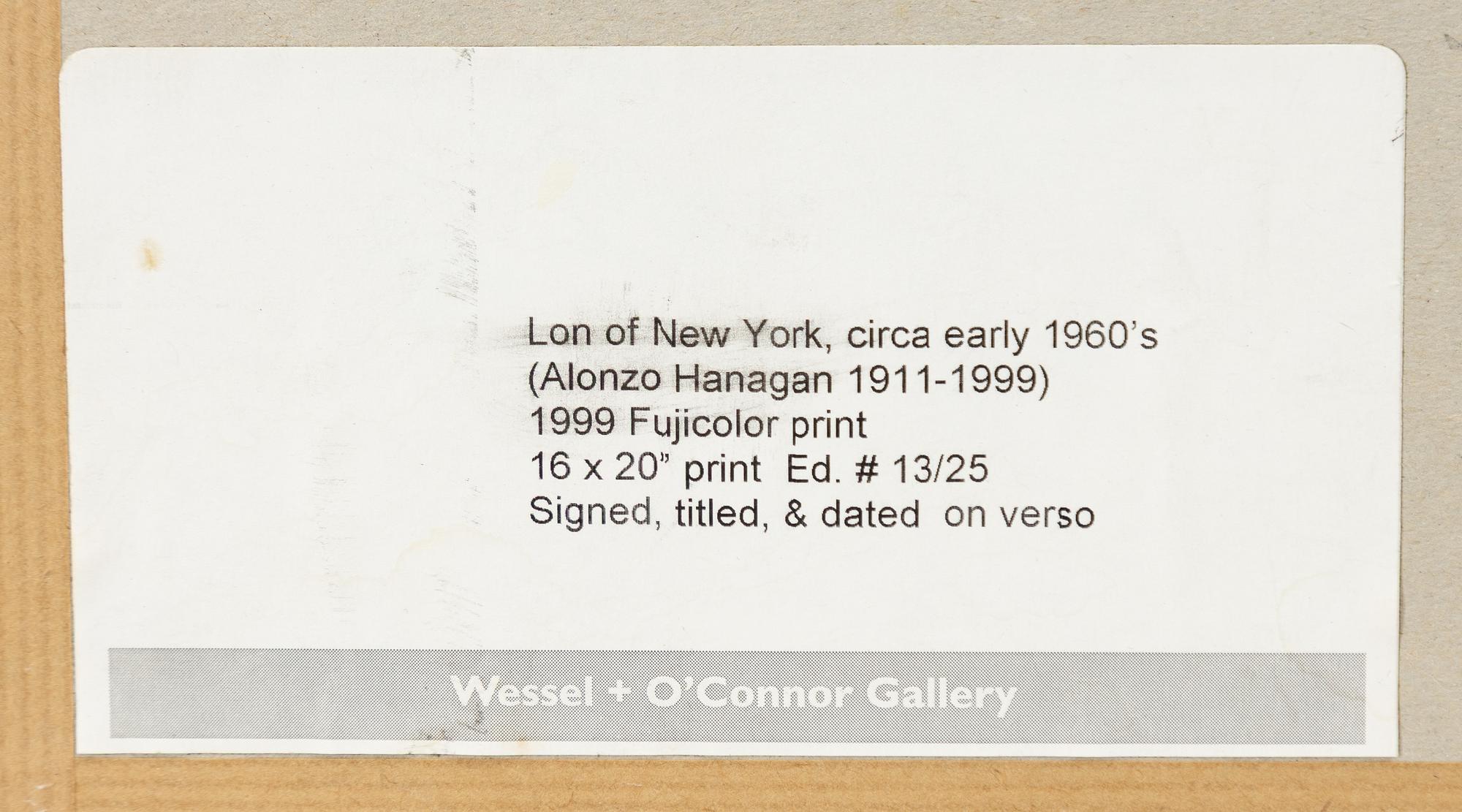 Alonzo Hanagan (Lon of New York), Male model, 1960's.