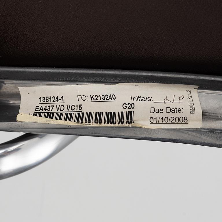 Charles & Ray Eames, kontorsstol, "Soft Pad Chair EA 219, high backrest", Hermen Miller, 2000-tal.