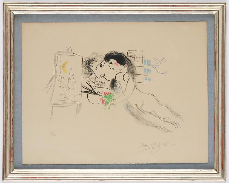 Marc Chagall, "Rêve familier".
