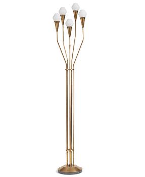 317. Harald Notini, probably, a floor lamp, model "15647" Arvid Böhlmarks Lampfabrik, 1950s.
