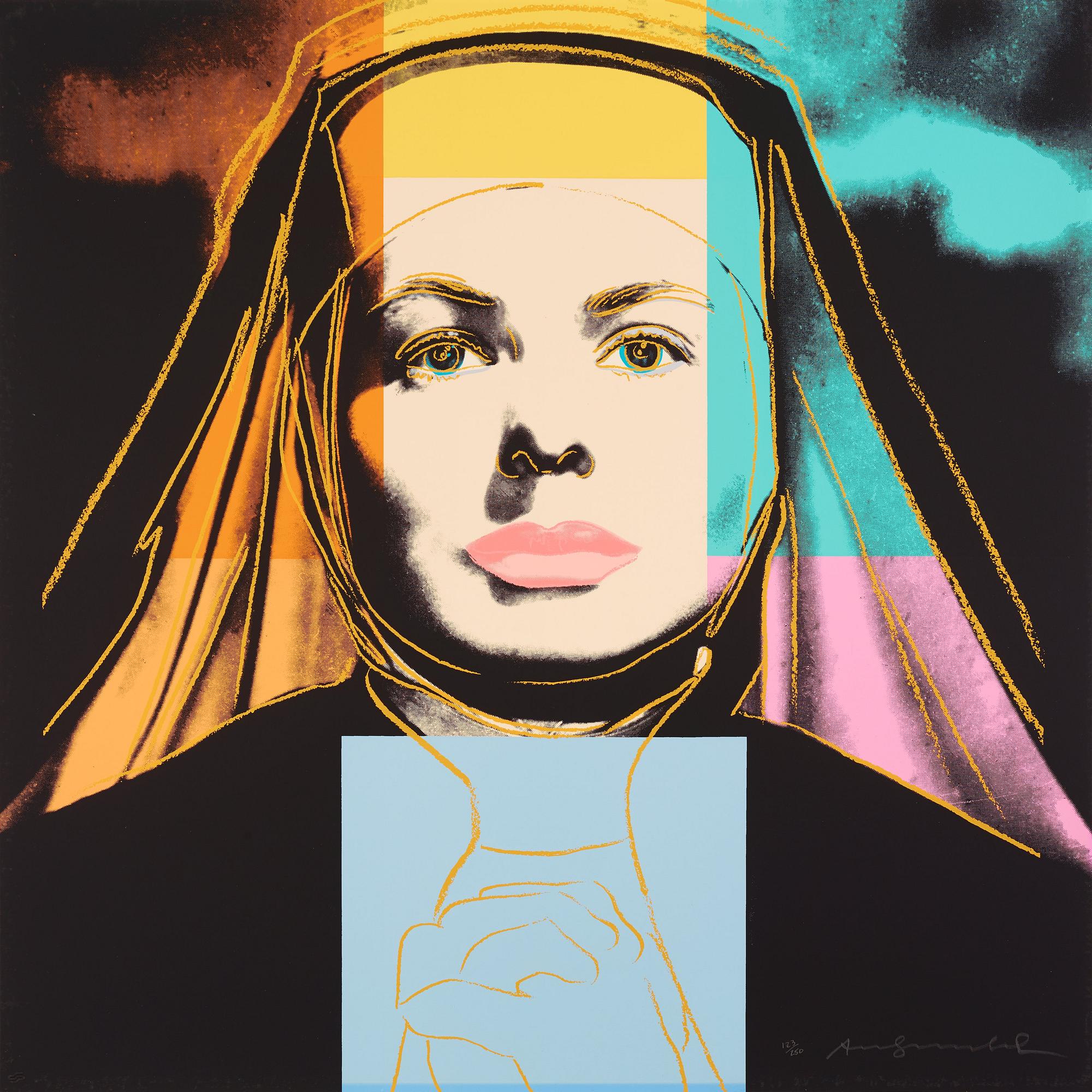 アート・デザイン・音楽 ANDY WARHOL PORTRAITS OF INGRID BERGMAN Andy Warhol, 