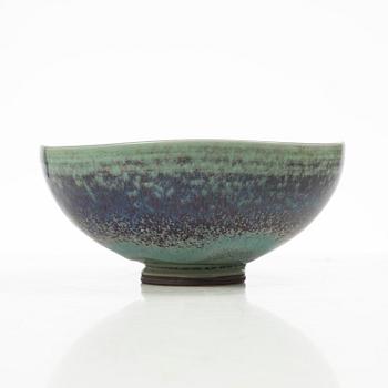 Berndt Friberg, a stoneware bowl, Gustavsbergs studio, Sweden, 1973.