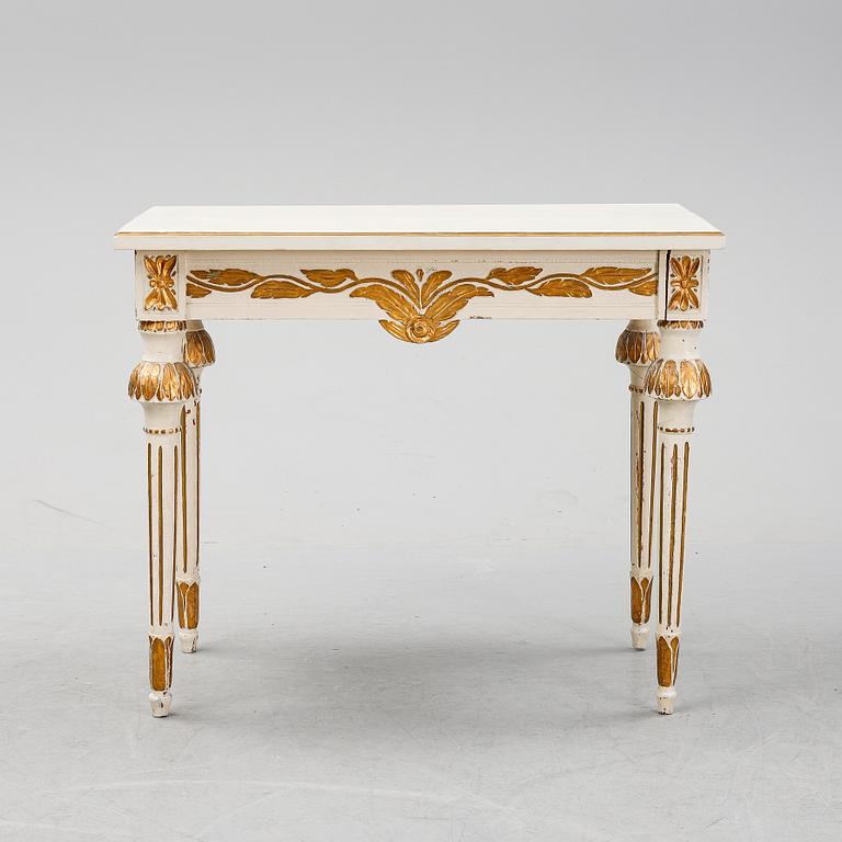 A gustavian table, early 19th century.