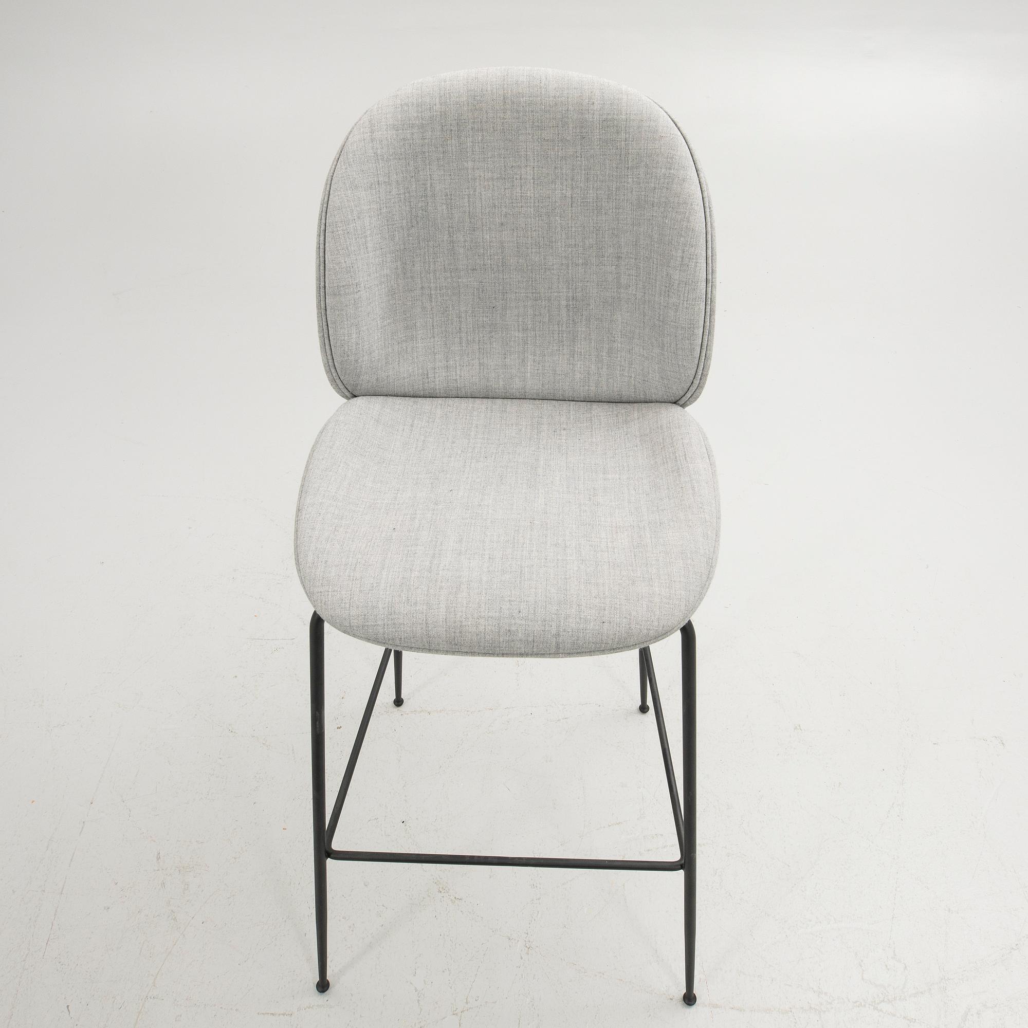 GamFratesi, Bar stool, "Beetle Bar Chair", Gubi, Denmark.