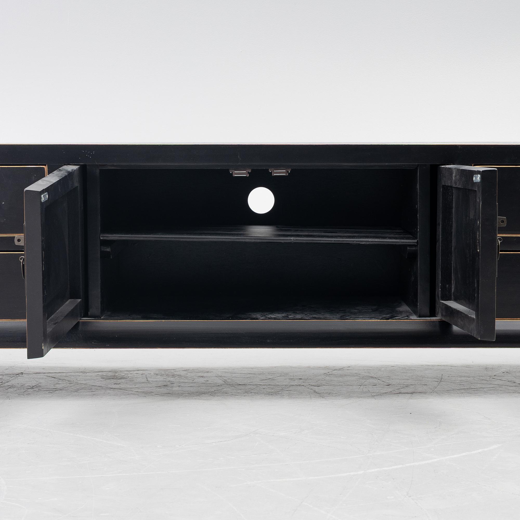 A Chinese style sideboard, end of the 20th century.
