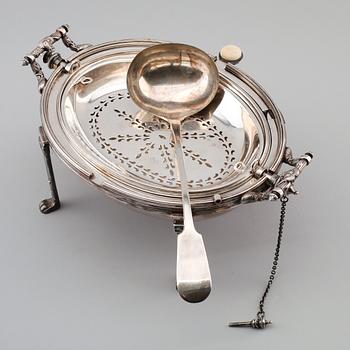 VÄRMEKAROTT, pläter, regencystil, England, 1800-talet andra hälft.