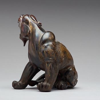 FIGURIN, brons. Mytologiskt djur, 1600-tal.