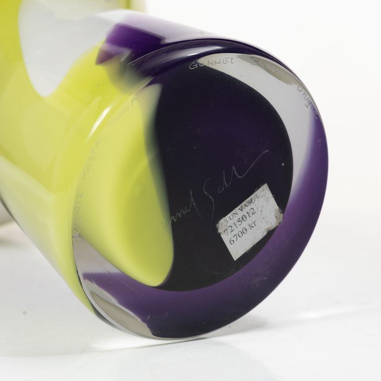 Gunnel Sahlin, vas, "Sun Vase", Kosta Boda.