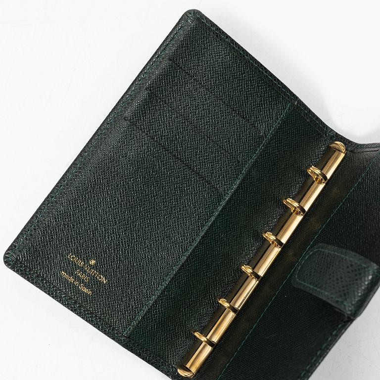 Louis Vuitton, case for agenda and key holder.