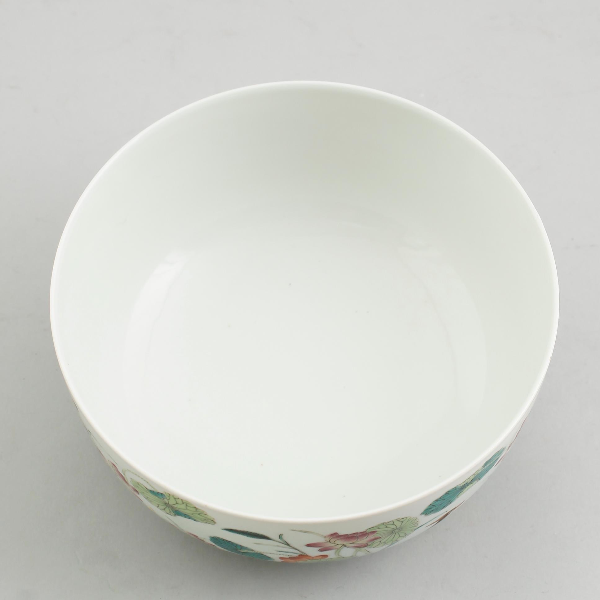 SKÅL, porslin, Kina, 1900/2000-tal.
