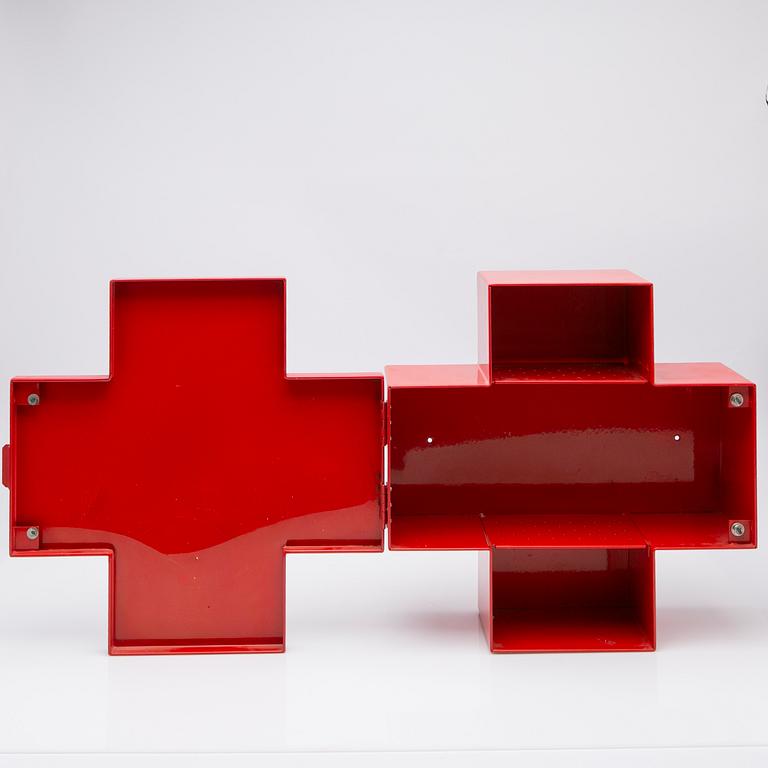 Thomas Eriksson, Wall cabinet, "Red Cross Cabinet", for Cappellini, 1990s.