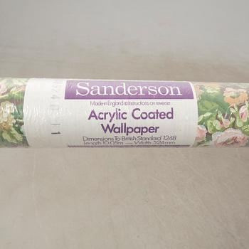 Wallpaper rolls 7 pcs Sanderson England.
