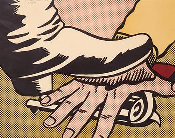 12. Roy Lichtenstein, "Foot and Hand".