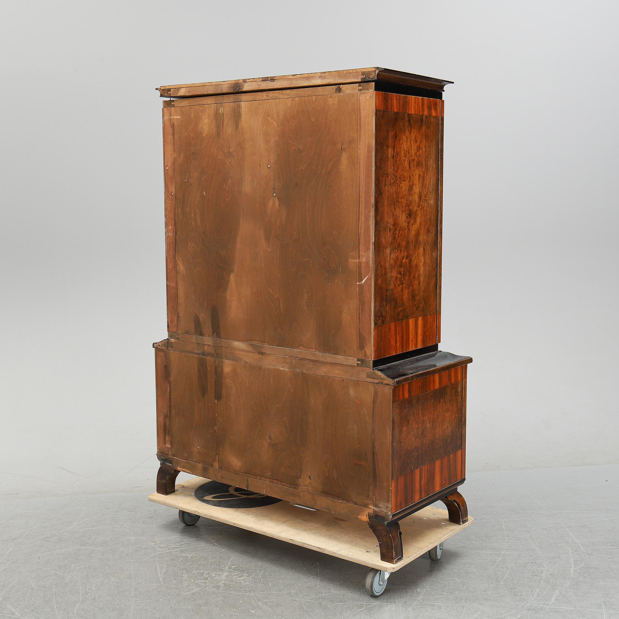 An Art Deco cupboard, 1930's.