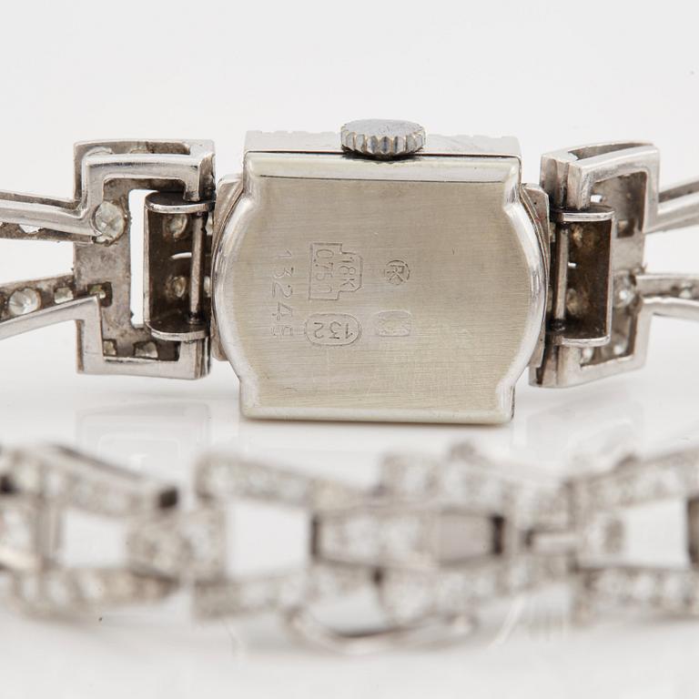 KURZ, wristwatch, 14,4 x 14,4 mm.