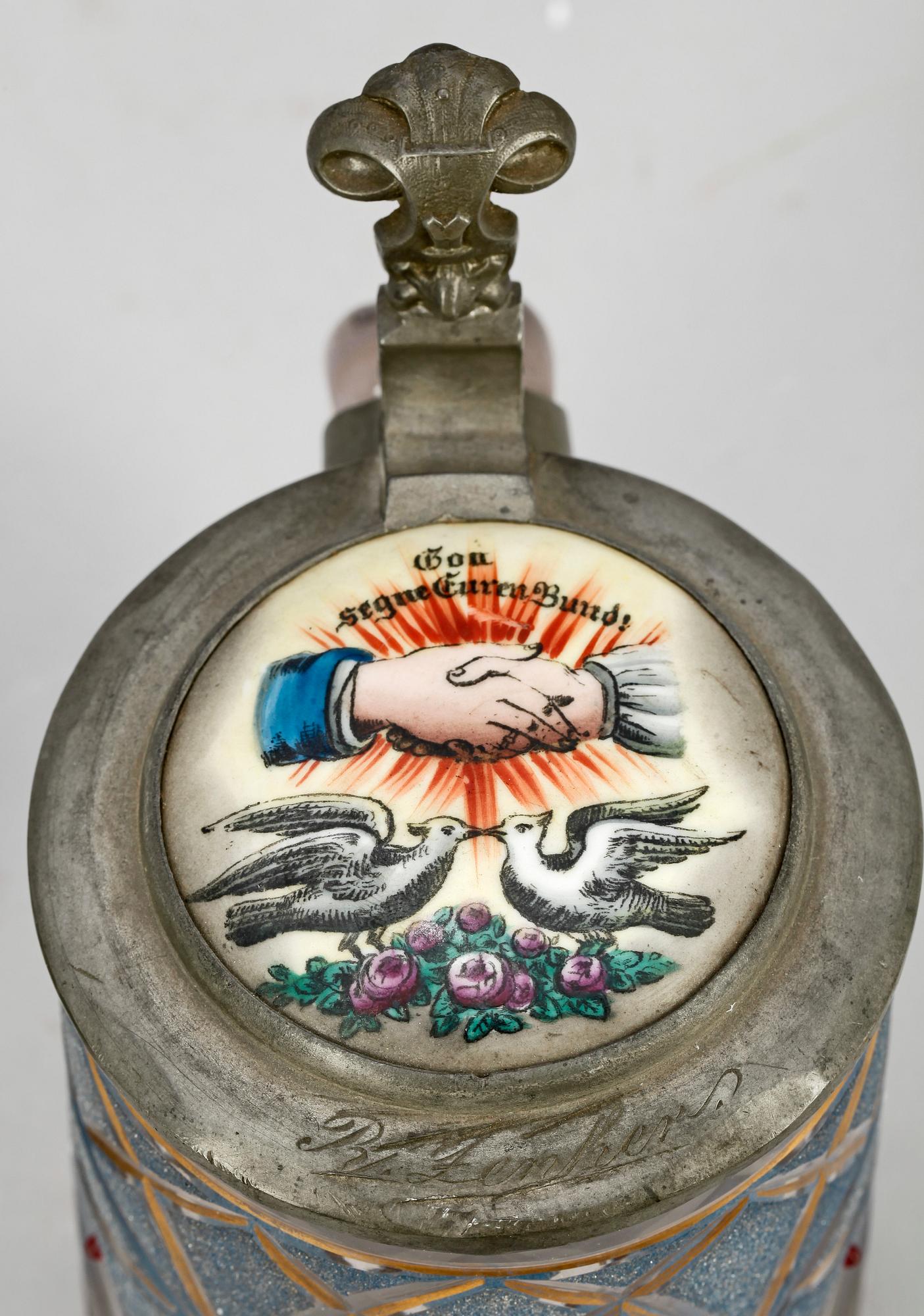 STOP samt DOSA, glas resp kolmårdsmarmor, 1800-tal.