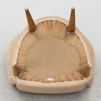 Kerstin Hörlin-Holmquist, a 'Lilla Eva' armchair, from the series 'Paradiset', Nordiska Kompaniet, Sweden, 1950's/60's.
