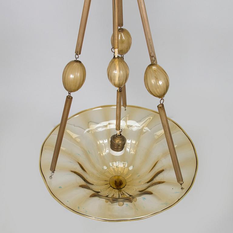 Taklampa, Art Deco, 1930-tal.