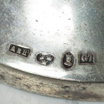 Two Swedish silver beakers, Stockholm 1909-1942.