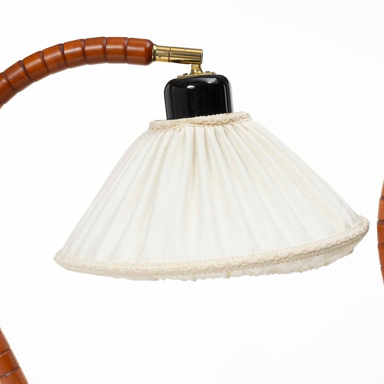 A pair of table lamps, Markslöjd, Sweden, second half of the 20th century.