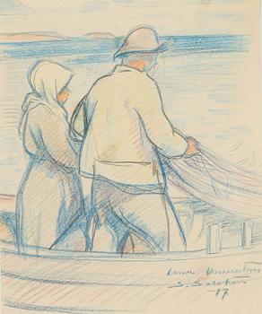 Santeri Salokivi, Kalastajat.