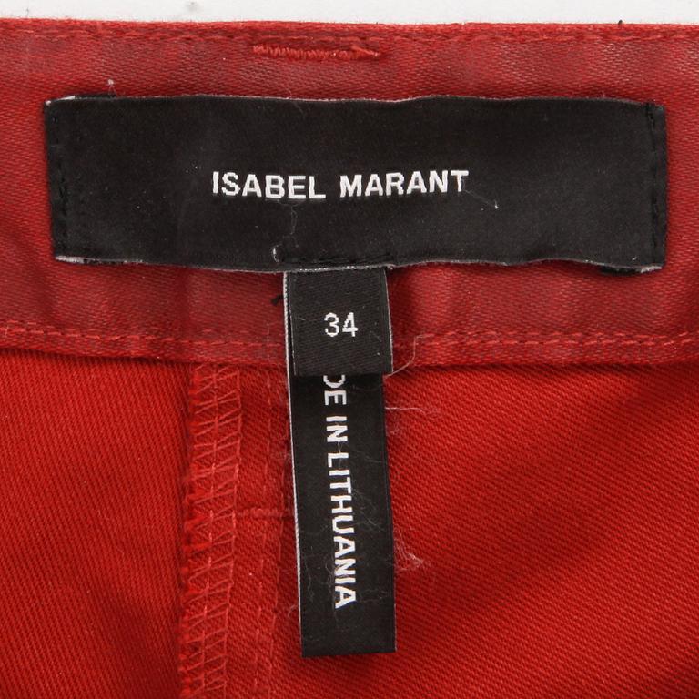 ISABEL MARANT, ett par byxor, storlek 34.
