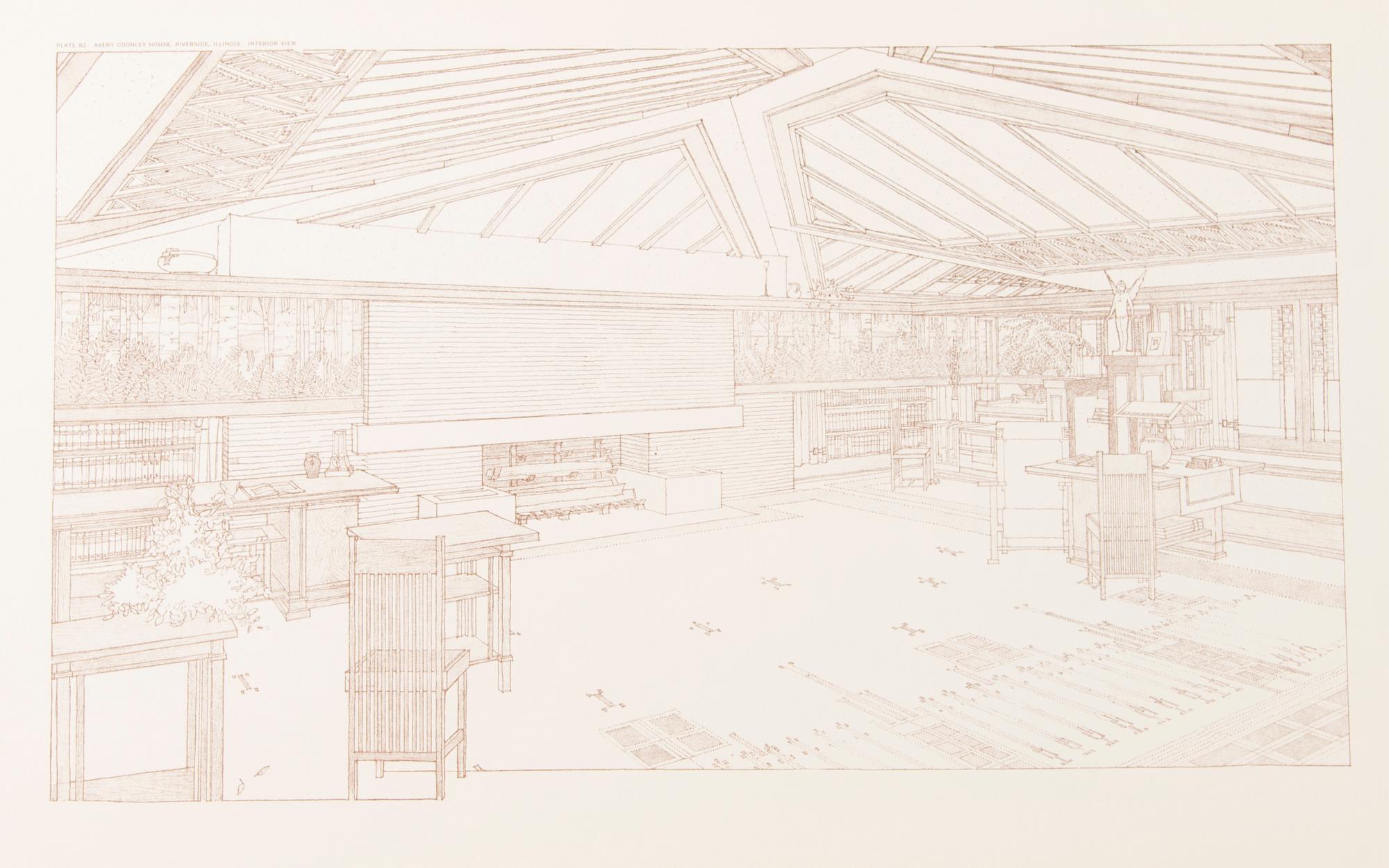 FRANK LLOYD WRIGHT, portfolio, Buildings, Plans, and Designs. New York: Horizon Press, (1963).