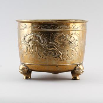YTTERFODER, mässing, 1800-/1900-tal.