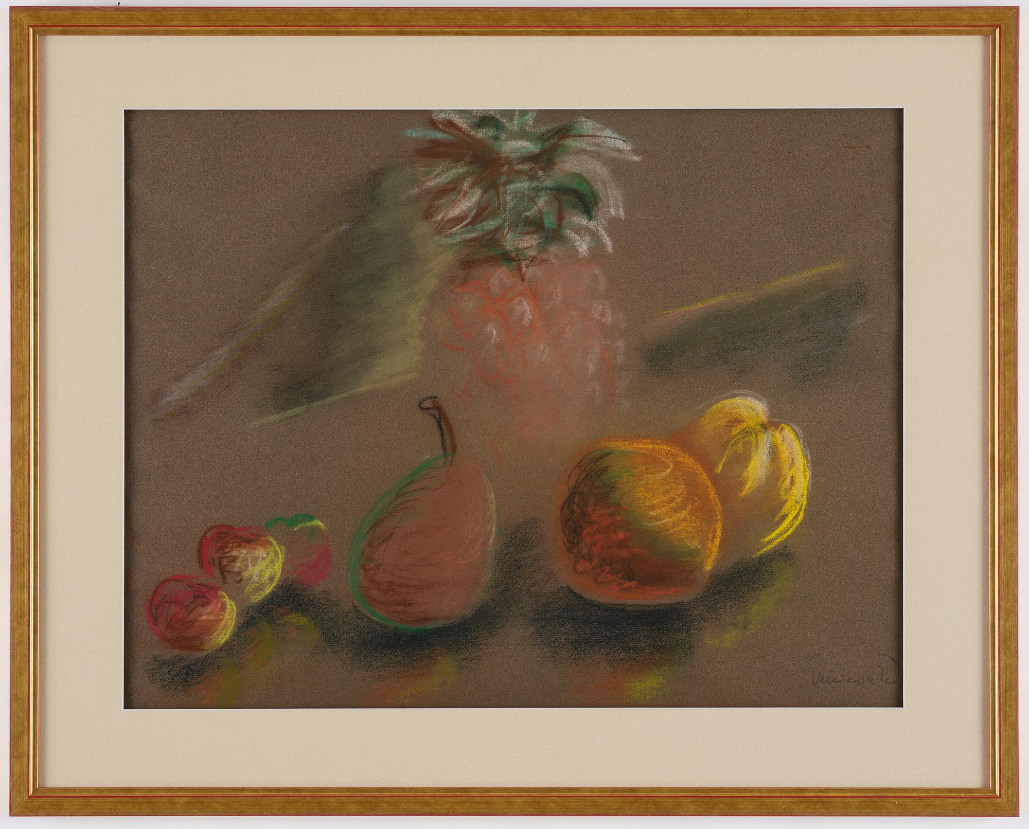 Isaac Grünewald, Stilleben med frukter.