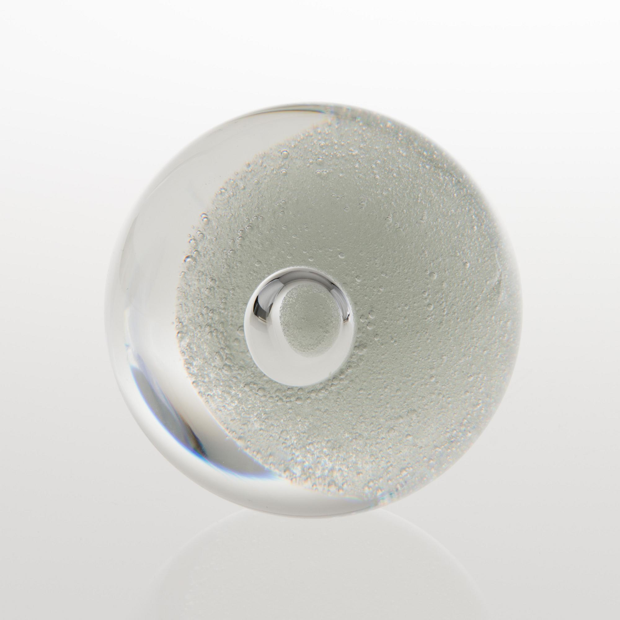 TIMO SARPANEVA, A GLASS SCULPTURE. Sign. Timo Sarpaneva, 53/1986.