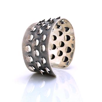 Grete Prytz Kittelsen för J Tostrup armring sterling silver, Norge.