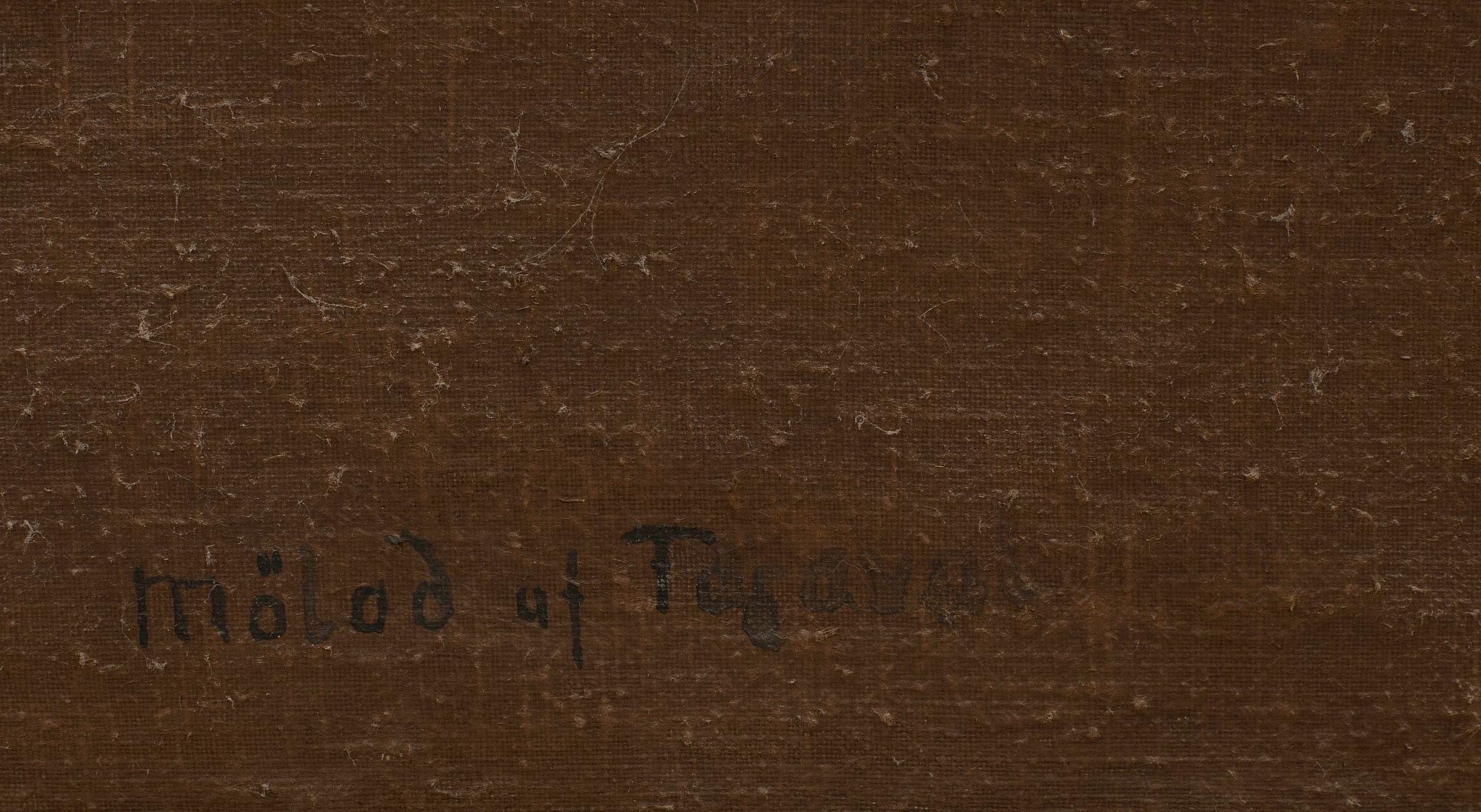 Johan Pasch Hans krets, "Stilleben med spaniel som jagar änder" ("Vattnet").