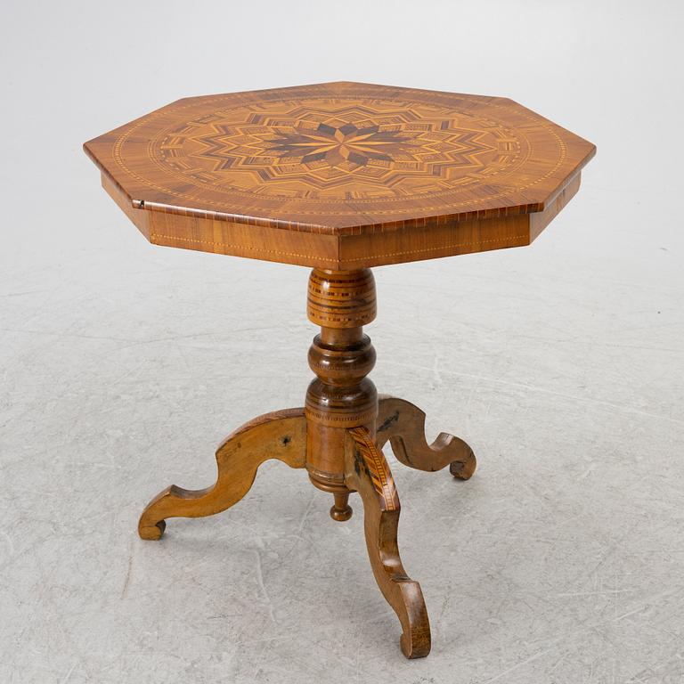 Salon table, late 19th century.