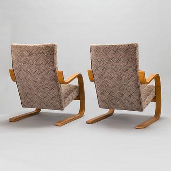 Alvar Aalto, a pair of mid-20th-century '35' armchairs for O.Y. Huonekalu- ja Rakennustyötehdas A.B.