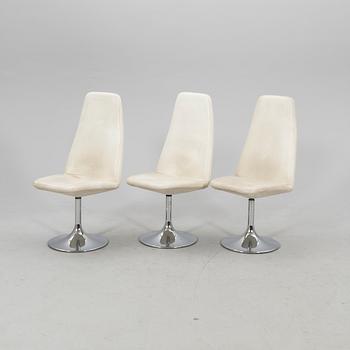 Johansson Design, chairs 7 pcs "Viggen" late 20th century.