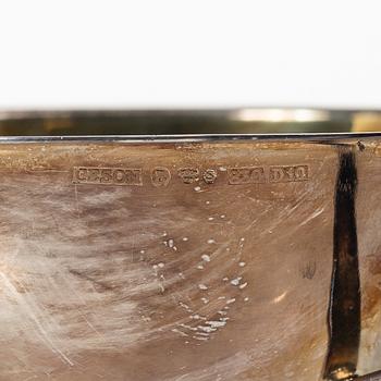 Punch mugs, 8 pcs, silver, Ceson Guldvaru Ab, Gothenburg 1978.