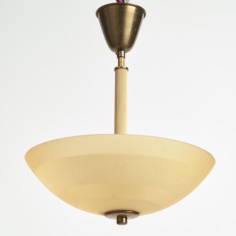 Erik Tidstrand, taklampa, modell "30004", Nordiska Kompaniet, 1930-40-tal.