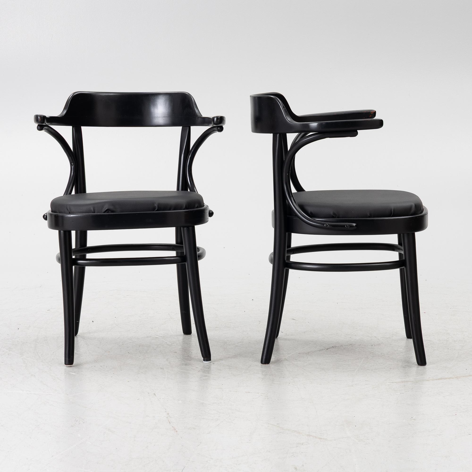 Axel Kandell, Armchairs, 4 pcs, “Cattelin”, Gemla, Diö, mid-20th century.