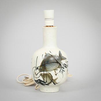 BORDSLAMPOR, 2 st, Nils Torsson, Royal Copenhagen samt Bing o Gröndahl, 1900-tal.