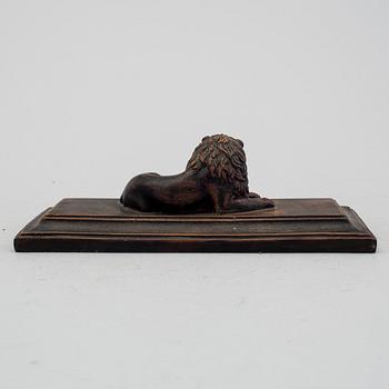 A mid 1800s terracotta paperweight.