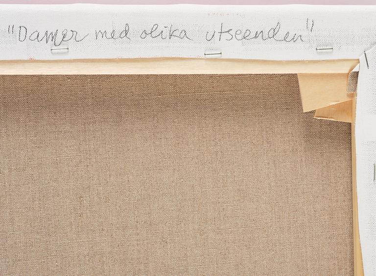 Marie-Louise Ekman, "Damer med olika utseenden".