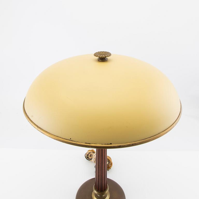 Erik Tidstrand or Bertil Brisborg (Sweden, 1910-1993), table lamp, model "30246", Nordiska Kompaniet, 1940s.